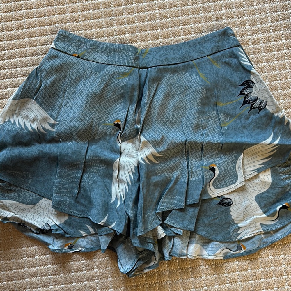 zara flowy shorts